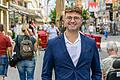 Bad Kissingens Wirtschaftsförderer Sebastian Bünner ist zufrieden mit dem bunten Mix in der Innenstadt.