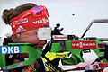 Laura Dahlmeier       -  Vor allem Laura Dahlmeier werden in der Damen-Verfolgung in Ruhpolding gute Chanen eingeräumt. Foto: Sven Hoppe