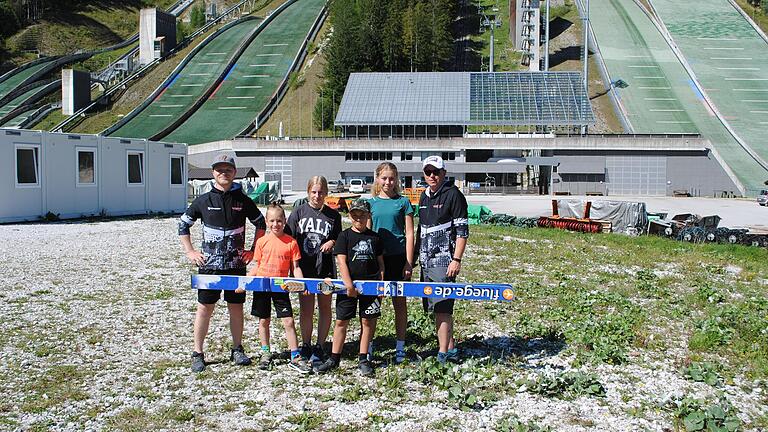 Trainingslehrgang Villach der Rhöner Skispringer. Trainingslehrgang Villach der Rhöner Skispringer.