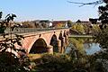 Die Alte Mainbrücke in Marktheidenfeld.