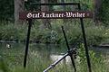 Der Graf-Luckner-Weiher in der Sanderau gehört zum Vereinsgelände des Modell-Sport-Club-Würzburg. Dem Namensgeber soll nun nicht mehr gedacht und eine Gedenktafel abgebaut werden.