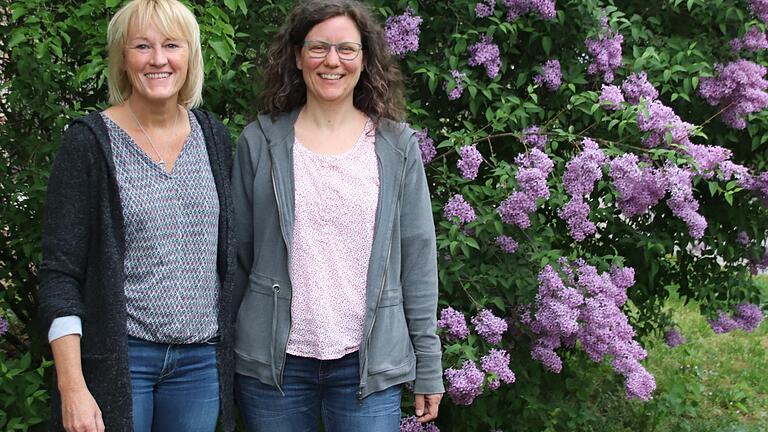 Sabine Helfrich (links) und Susanne Schmitt von der Intitiative 'Gemeinschaftliches Wohnen in Main-Spessart'. Sabine Helfrich (links) und Susanne Schmitt von der Intitiative 'Gemeinschaftliches Wohnen in Main-Spessart'.