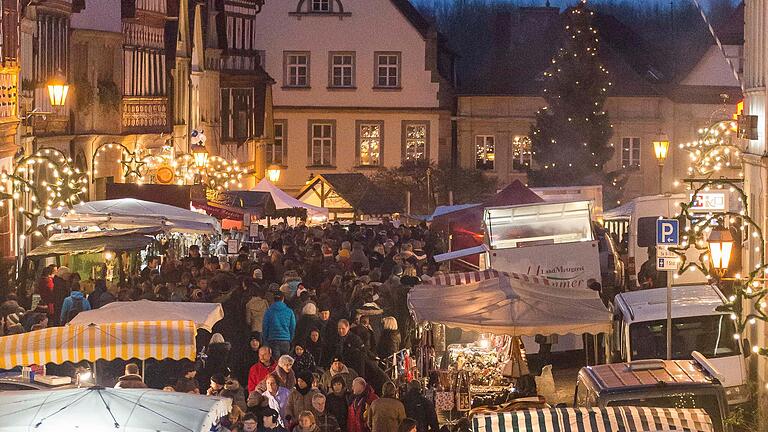 Weihnachtsmarkt Ebern Archivfoto