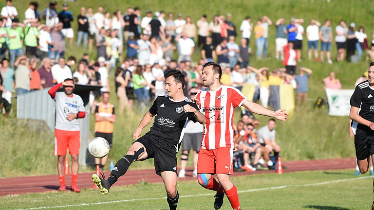 Impressionen vom 2:1-Erfolg der SG Dittelbrunn in der Kreisliga-Relegation 2023 gegen die SG Üchtelhausen-Zell.