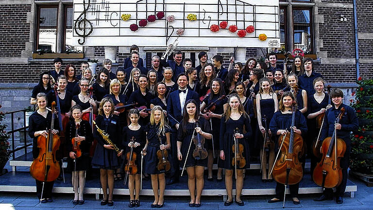 Junge Musiker aus Lettland: Das Kekava Youth Orchestra gastiert in Gräfendorf. Junge Musiker aus Lettland: Das Kekava Youth Orchestra gastiert in Gräfendorf.