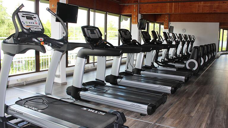 Gähnende Leere: Wie hier in Bad Kissingen sieht es derzeit überall in den Fitnessstudios aus. Öffnungen sind nicht in Sicht.