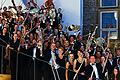 Deutschlands jüngstes Spitzenorchester: Das Bundesjugendorchester, hier in Weikersheim im Taubertal.