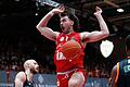 Zac Seljaas schrie seine Freude nach einem Dunking heraus. Der US-Amerikaner war der Topscorer beim 75:72-Erfolg der Würzburg Baskets.
