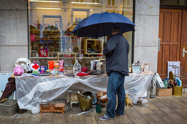Beim Cityflohmarkt in Schweinfurt gibt es am Samstag einiges zu entdecken. Beim Cityflohmarkt in Schweinfurt gibt es am Samstag einiges zu entdecken.