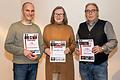 Im Bild von links Hans Georg Barsch, Carola Becker, Marin Lorenz.