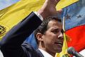 TOPSHOT-VENEZUELA-CRISIS-OPPOSITION-DEMO-GUAIDO       -  Juan Guaidó, selbst erklärterInterims-Präsident von Venezuela