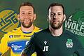 Familientreffen in der Zweiten Handball-Bundesliga: Mit Gregor Thomann (links), Rechtsaußen bei der HSG Konstanz, und Julian Thomann, Trainer der Wölfe Würzburg, treffen Zwillingsbrüder im Kellerduell aufeinander.