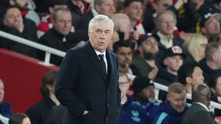 FC Arsenal - Real Madrid       -  Braucht im Rückspiel ein Wunder seiner Madrilenen: Trainer Carlo Ancelotti.