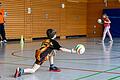 Angebot für Kinder mit Seheinschränkung: In der Würzburger Graf-zu-Bentheim-Schule des Blindeninstituts spielen Grundschüler Goalball mit vereinfachten Regeln.