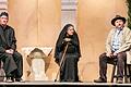 Knapp 200 Besucher sahen bei Chambinzkys Freilichttheater das Stück 'Don Camillo und Peppone' auf dem ehemaligen Gelände der Landesgartenschau in Würzburg.