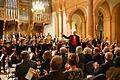 Das Akademische Orchester der Universität Würzburg begeisterte rund 350 Zuhörer in der Neubaukirche, viel Applaus gab es auch für die ausgezeichneten Wissenschaftlerinnen und Wissenschaftler.