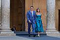 Pedro Sánchez und Begona Gomez.jpeg       -  Spaniens Regierungschef Pedro Sánchez zusammen mit seiner Ehefrau Begona Gomez beim Gipfeltreffen der Europäischen Politischen Gemeinschaft in der Alhambra in Granada.