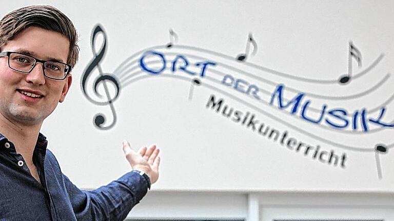 Daniel Ort lädt am Sonntag zum Tag der offenen Tür in seinen &bdquo;Ort der Musik&ldquo; ein.