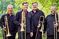 Das Quartett Opus 4 mit Posaunisten des Gewandhausorchesters zu Leipzig besteht aus dem Leiter Jörg Richter, Mitbegründer Dirk Lehmann, Wolfram Kuhnt und Florian Zerbaum.