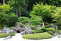 Auch stille Momente, wie hier im Japanischen Garten in Holzkirchen, kann man beim Tag der offenen Gartentür erleben.