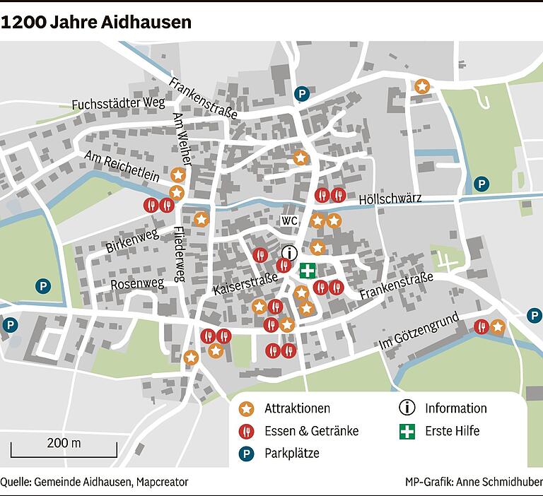 1200 Jahre Aidhausen: Das wartet am großen Festwochenende auf Besucherinnen und Besucher