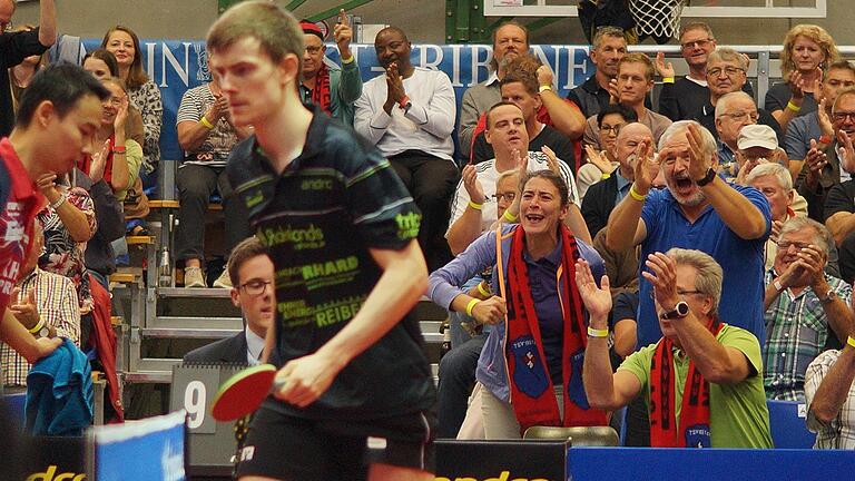 So sieht Enthusiasmus in der Shakehands-Arena aus - zumindest war das im September 2018 so.