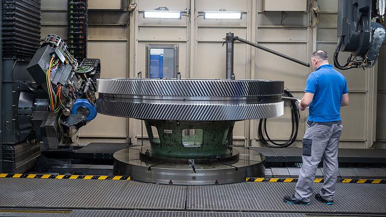 Im bayerischen Maschinenbau läuft es etwas besser       -  Im bayerischen Maschinenbau läuft es etwas besser