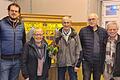 Auf dem Foto Christoph Schindler, Dominik Schindler, Ulrike Stanek, Gerhard Schnupp, Günter Hoffmann, Stefan Hiby.