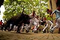 &bdquo;Sanfermines&rdquo;-Fest in Pamplona       -  Die berühmteste Stierhatz Spaniens findet in Pamplona statt. (Archivbild)