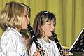 Musikalischer Nachwuchs: Die Bläserklasse der Grundschule Hofheim und das Jugendsymphonieorchester begeisterten mit ihrem Vortrag.