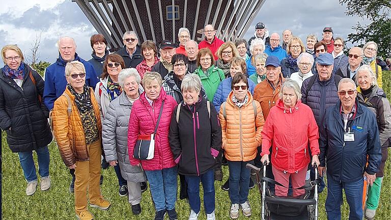 Die Reisegruppe des VDK Ortsverbandes Marktbreit in Holland.