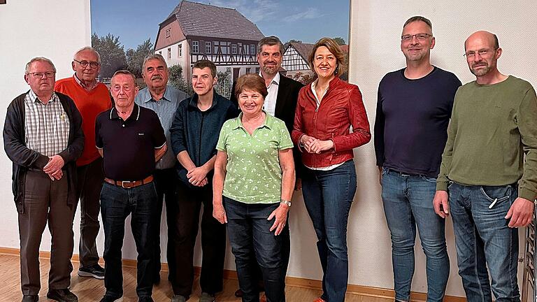 Ehrungen beim CSU-Ortsverband Greßthal mit Bundestagsabgeordneter Anja Weisgerber