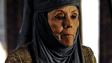 Als Dornenkönigin Lady Olenna Tyrell in &bdquo;Game of Thrones&ldquo;