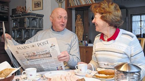 Ihm geht's gut: Manfred Ach und seine Frau Carola genießen ihr Leben jenseits der Politik.
