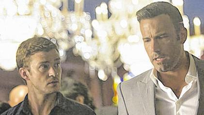 Justin Timberlake und Ben Affleck in &bdquo;Runner Runner&ldquo;.