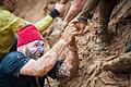 Extremlauf Braveheartbattle       -  Durch Schlamm und Matsch die Festung hoch. Am Sonntag startet das erste RockRace in Würzburg. Dieses Bild zeigt einen ähnlichen Lauf, das Braveheart-Battle in Münnerstadt.