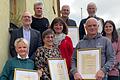 Das Foto zeigt (vorne von links): Ulrike Kunz, Karin Riegel, Hartmut Väth, (zweite Reihe von links): Guntram Arnold (1. Vorsitzender), Petra Liebler, Theresa Fersch (2. Vorsitzende); (hinten von links): Udo Schappelrein, Karl-Heinz Diener, Hartmut Luft.