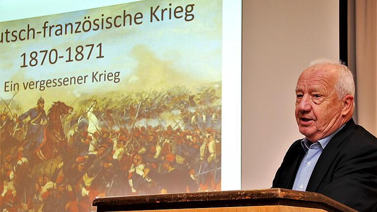 Dr. Leonhard Scherg sprach in der Volkshochschule zum Krieg von 1870/71.