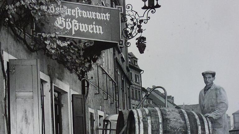 Im Fass wurde der Wein in die Gaststätten des Fischerrains angeliefert.