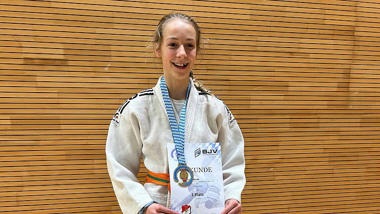 Bayerische Meisterin im Judo: Julia Gabriel.