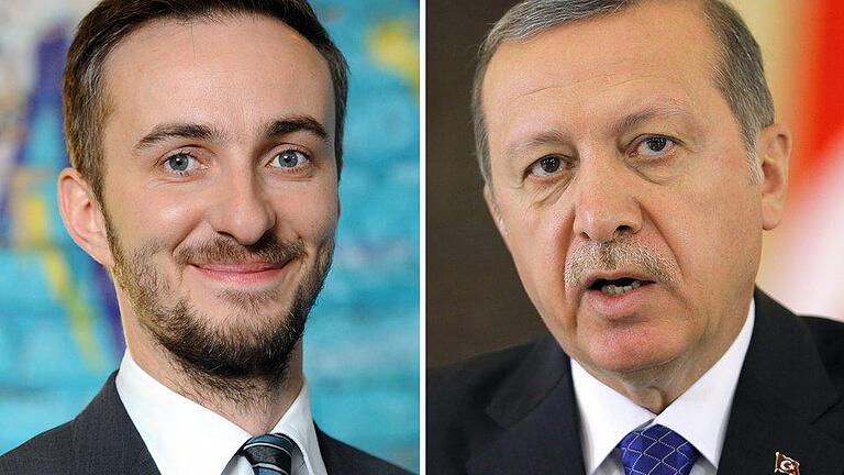 Böhmermann und Erdogan       -  Jan Böhmermann (links) und der türkische Präsident Recep Tayyip Erdogan.