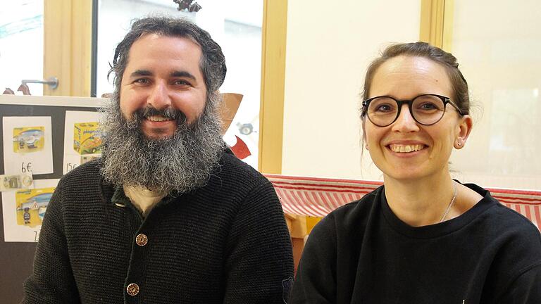 Marco Kurzwart und Katharina Fink leiten jetzt als Vorsitzende den Kindergartenverein St. Felizitas in Münsterschwarzach