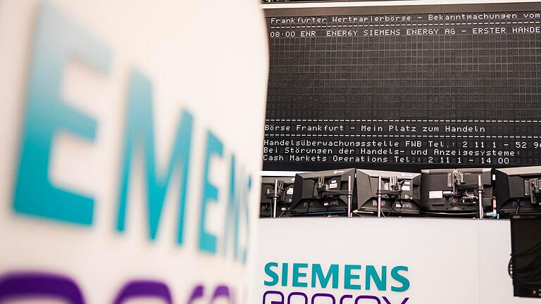 Siemens Energy       -  Absturz: Für die Aktie ging es um rund 20 runter.