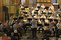 Mit Stücken von&nbsp;Georg Friedrich Händel bis Leonard Cohen bot das Heeresmusikkorps Veitshöchheim in der Marienkirche ein vielfältiges Konzert.