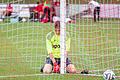 Trübe Aussichten beim FC Haßfurt, im Bild Torwart André Schmid. Die Abgänge machen dem Traditionsverein gewaltig zu schaffen.