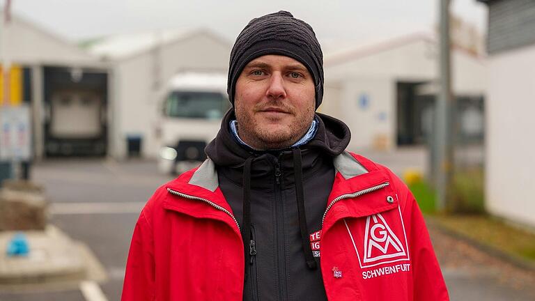 Steffen Wehner, Betriebsrat bei Preh. Steffen Wehner, Betriebsrat bei Preh.