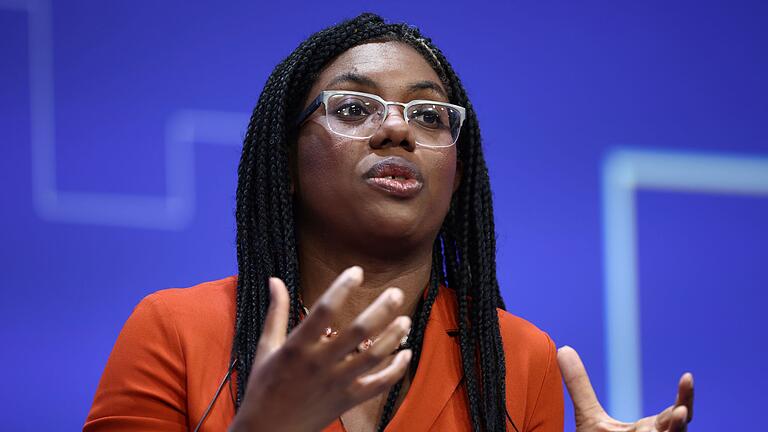 Britische Politikerin Kemi Badenoch       -  Werden Ambitionen auf den Parteivorsitz nachgesagt: Kemi Badenoch. (Archivbild)