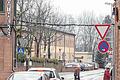 Vom Zebrastreifen zwischen Hubertus-Apotheke und Polizeiinspektion Lohr bis zum Krankenhauseingang sind es rund 110 Meter: Für diesen der Abschnitt in der Grafen-von-Rieneck-Straße wird wohl in absehbarer Zeit Tempo 30 verordnet.