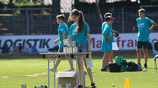 Impressionen vom 'Mein Olympia 2023 - Special Olympics Bayern' im Schweinfurter Sachs-Stadion.