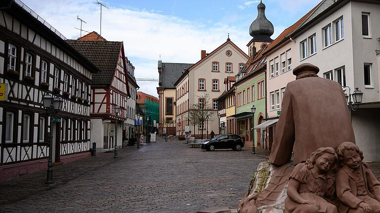 Der Marktplatz in Marktheidenfeld. (Archivbild)